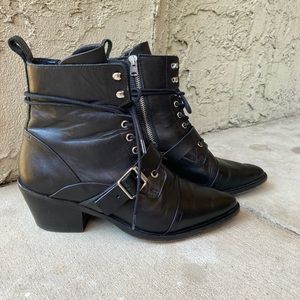 All Saints Katy Laced Boots (US 7.5 / Euro 38)